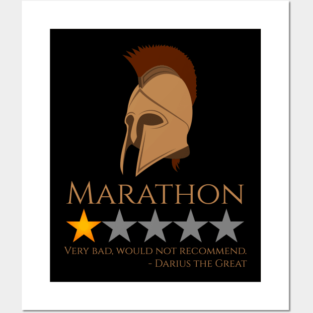 History Of Ancient Greece - Battle Of Marathon - Greek Wall Art by Styr Designs